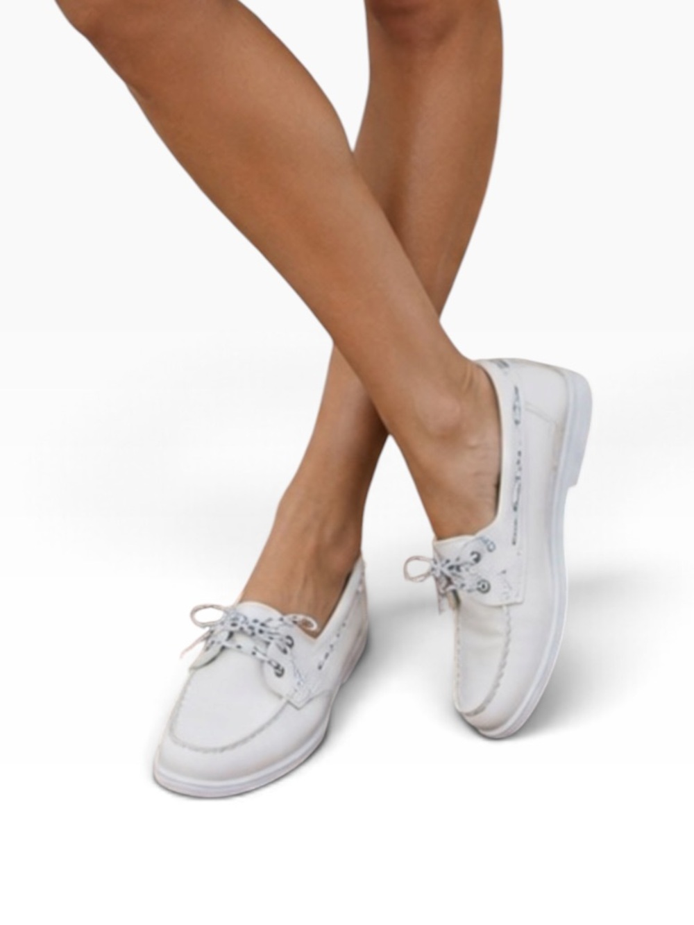 SEBAGO Marine Women’s Jackman Lightweight Boat Shoe White Size 10.5
